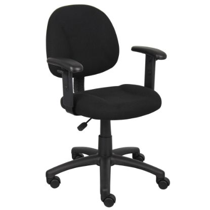 Picture of Boss Office Products Posture Mid-Back Task Chair, Black