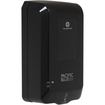 Picture of Pacific Blue Ultra Automated Touchless Soap & Sanitizer Dispenser, 11-3/4inH x 6-1/2inW x 4inD, Black