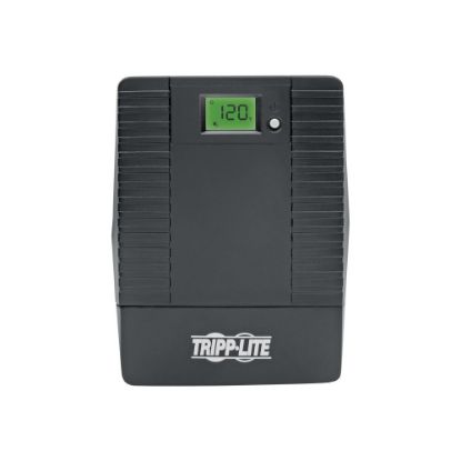 Picture of Tripp Lite 500VA 360W UPS Smart Tower Battery Back Up Desktop AVR LCD USB - UPS - 6 A - AC 110/115/120 V - 360 Watt - 500 VA - 1-phase - USB - output connectors: 6