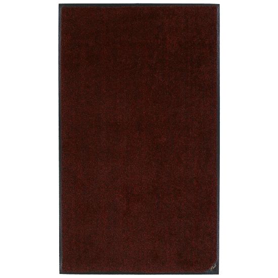 Picture of M+A Matting Plush Floor Mat, 2ft x 3ft, Red Pepper