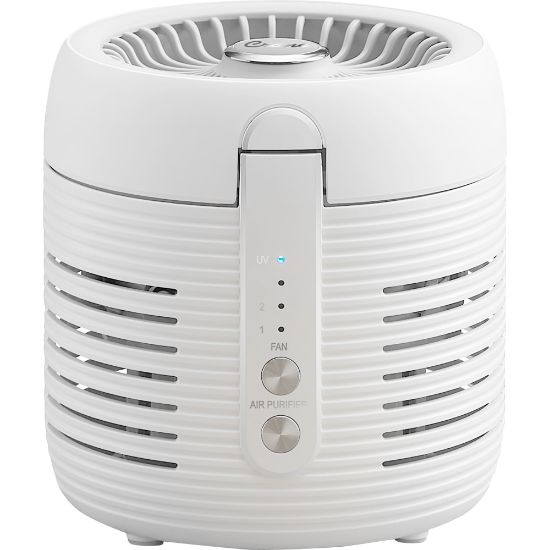 Picture of Crane Air Purifier With UVC, 150 Sq. Ft. Coverage, White