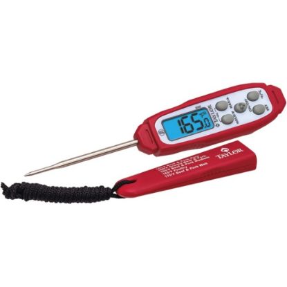 Picture of Taylor Digital Thermometer - Water Proof - Red