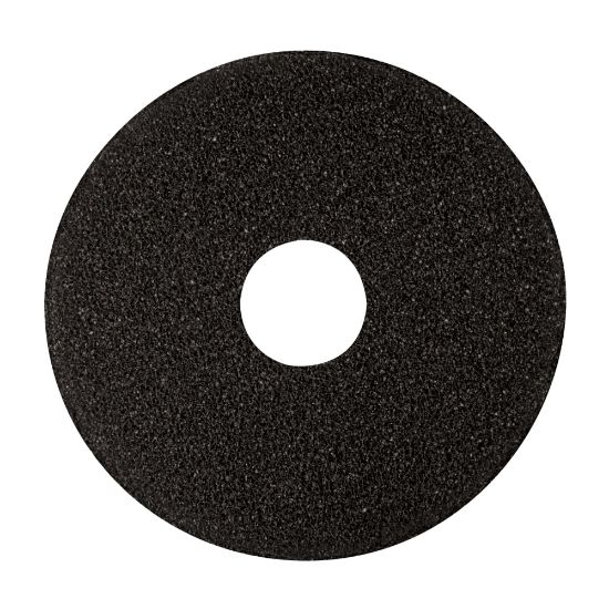 Picture of Niagara 7200N Stripping Floor Pads, 17in, Black, Pack Of 5