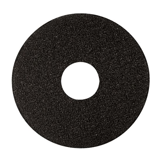 Picture of Niagara 7400N Stripping Floor Pad, High-Performance, 17in Diameter, Black, Pack Of 5