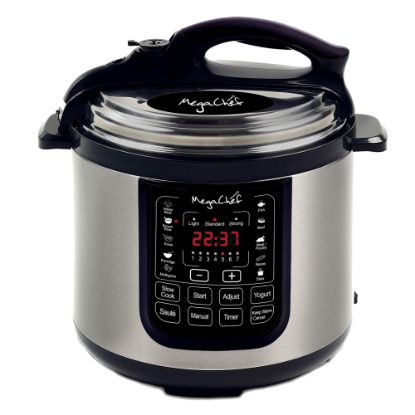 Picture of Megachef 8-Quart Digital Pressure Cooker, 15in x 15in