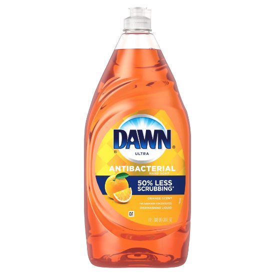 Picture of Dawn Ultra Antibacterial Dishwashing Liquid Dish Soap, 38 Oz, Orange Scent