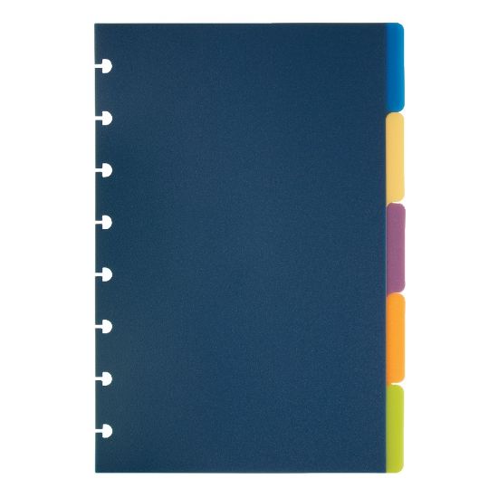 Picture of TUL Discbound Tab Dividers, Junior Size, Assorted Colors