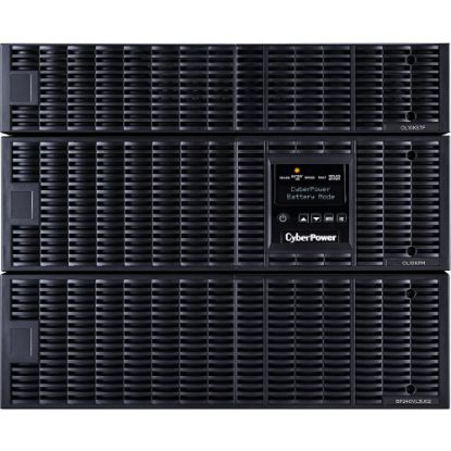 Picture of CyberPower OL10KRT Smart App Online UPS Systems - 10000VA/10000W, 200 - 240 VAC, Hardwire, 6U, Rack / Tower, Sine Wave, 4 Outlets, LCD, PowerPanel Business, $300000 CEG, 3YR Warranty