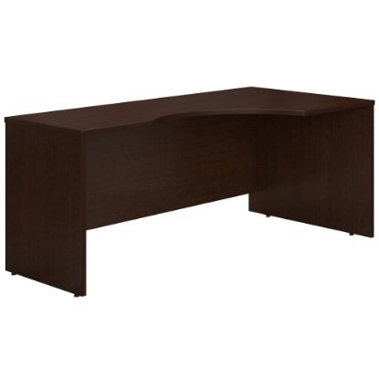 Picture of Bush Business Furniture Components 72inW Corner Right-Hand Computer Desk, Mocha Cherry, Standard Delivery