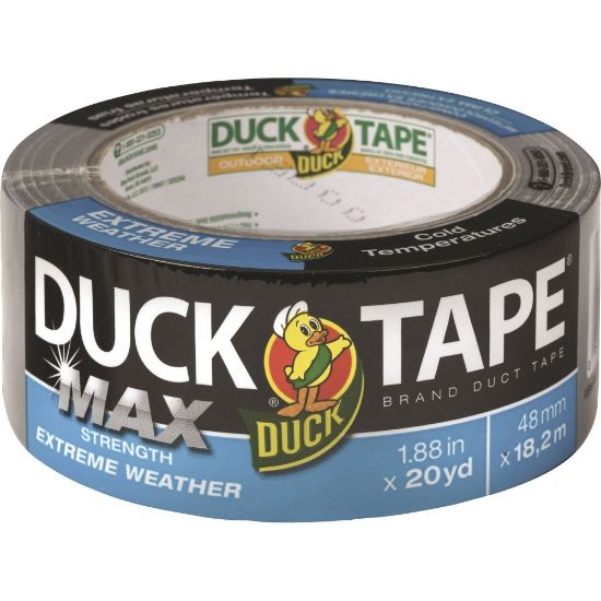 Picture of Duck MAX Strength Weather Duct Tape - 20 yd Length x 1.88in Width - 1 Each - Silver