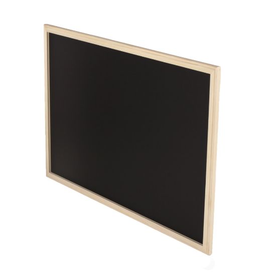 Picture of Flipside Wood-Framed Chalkboard, 24in x 36in, Black