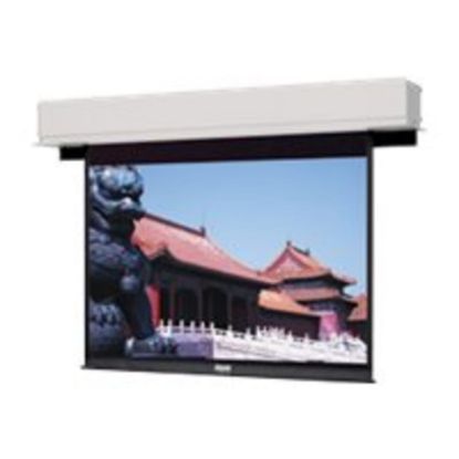 Picture of Da-Lite Advantage Deluxe Electrol Wide Format - Projection screen - ceiling mountable - motorized - 120 V - 189in (189 in) - 16:10 - Matte White - white powder coat