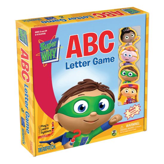 Picture of University Games Briarpatch Super WHY! ABC Letter Game, Grade K