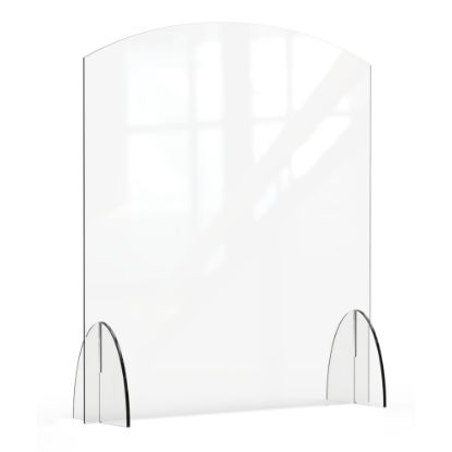 Picture of Rosseto Serving Solutions Avant Guarde Acrylic Sneeze Guard, 40in x 36in, Clear