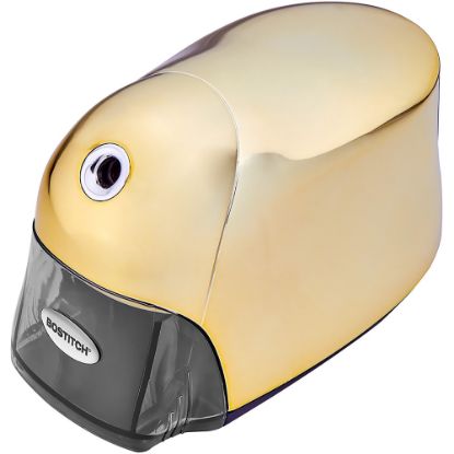 Picture of Bostitch QuietSharp Executive Pencil Sharpener - x 4in Width x 7.5in Depth - Gold - 1 / Each