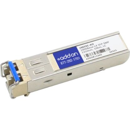 Picture of AddOn HP J4859C Compatible TAA Compliant 1000Base-LX SFP Transceiver (SMF, 1310nm, 10km, LC) - 100% compatible and guaranteed to work