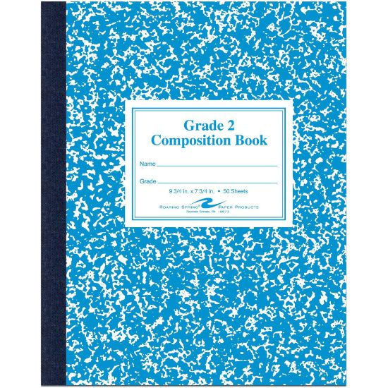 Picture of Roaring Spring Grade School Writing Composition Book, Grade 2