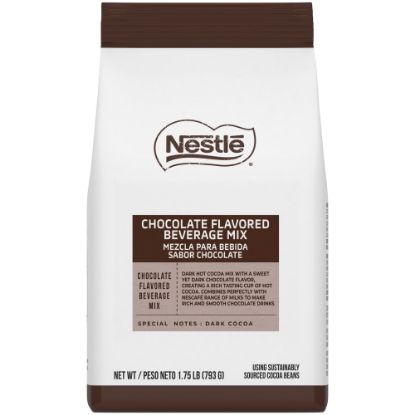 Picture of Nestle Premium Chocolate Drink Mix for Hot Chocolate and Mochas, 1.75 Lb Bag, Box of 4 Bags