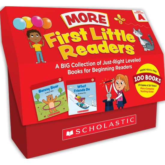 Picture of Scholastic Teacher Resources First Little Readers Books, Reading, Pre-K, Pack Of 101 Books