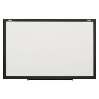 Picture of SKILCRAFT Magnetic Dry-Erase Whiteboard, 48in x 72in, Aluminum Frame With Black Finish (AbilityOne 7110 01 651 1289)