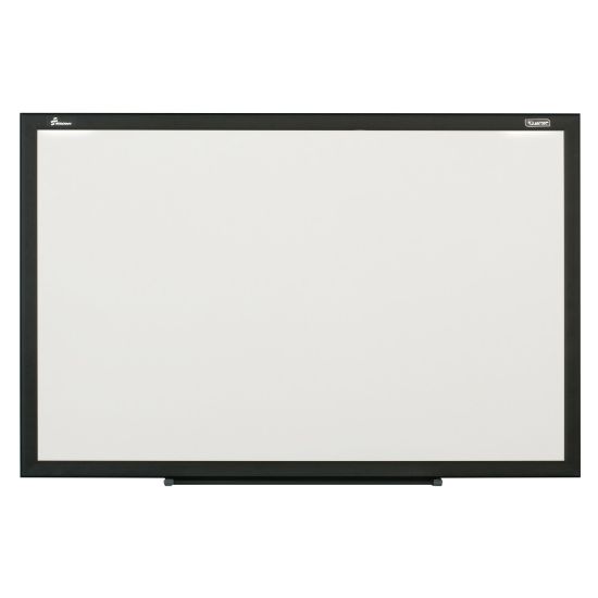 Picture of SKILCRAFT Magnetic Dry-Erase Whiteboard, 48in x 72in, Aluminum Frame With Black Finish (AbilityOne 7110 01 651 1289)