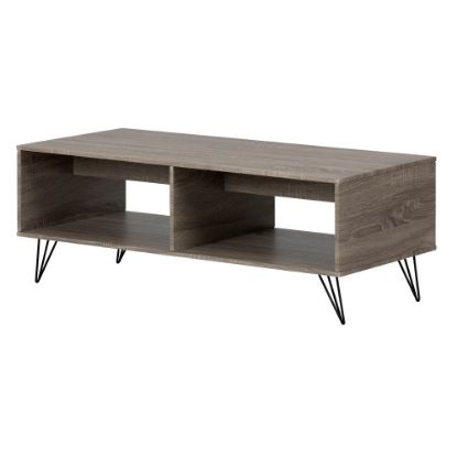 Picture of South Shore Evane Coffee Table, 15-3/4inH x 43-5/16inW x 19-3/4inD, Oak Camel