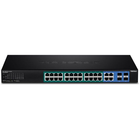 Picture of TRENDnet 28-Port Web Smart PoE+ Switch