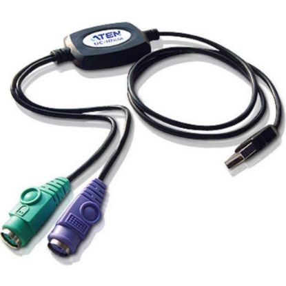 Picture of Aten PS/2 to USB Adapter - Type A Male USB, mini-DIN (PS/2) Female - 35.43in