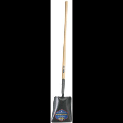 Picture of Square Point Shovel, 12 X 9.75 Blade, 47 in White Ash Straight Handle