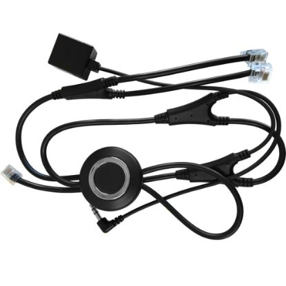 Picture of Spracht Electronic Hook Switch CABLE (EHS) for The ZuM Maestro DECT Headsets for Alcatel Phones (EHS-2009) - Phone Cable for IP Phone, Headset - Black